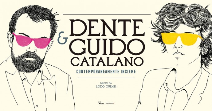 Venerdì 2 Marzo 2018, Dente e Guido Catalano in “Contemporaneamente Insieme” all' Hiroshima Mon Amour di Torino
